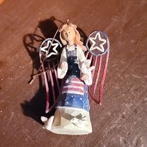 💰🌟 3 for $13 Patriotic Angel - American Angel Accents byRoman, Inc